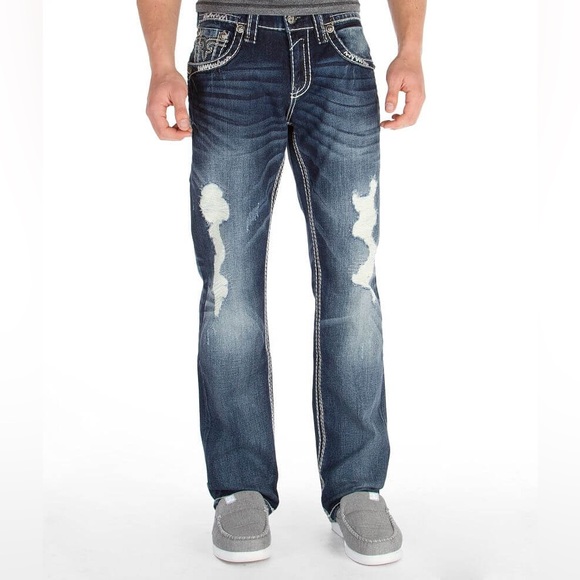 Rock Revival Other - Rock Revival Rare Hard to Find Buckle Exclusive Oscar Straight Jeans